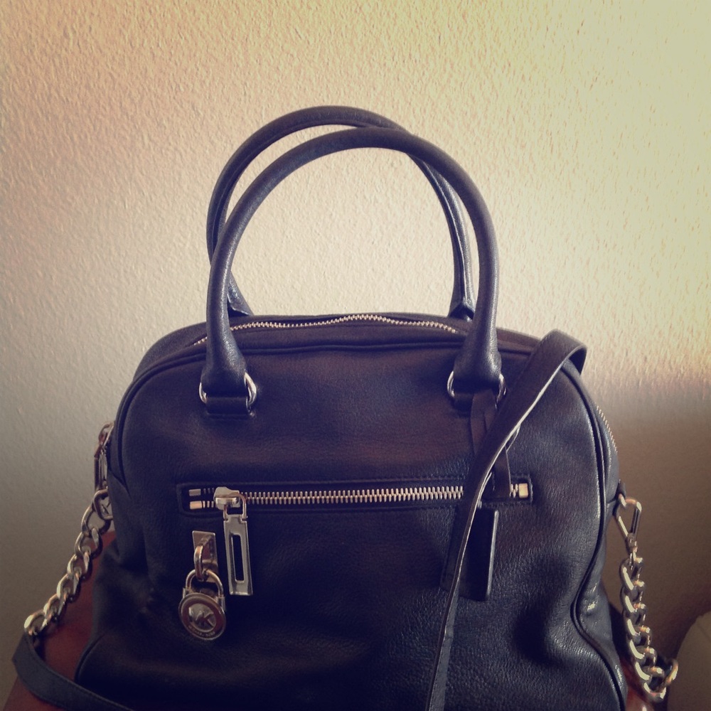 Michael Kors Leather Satchel